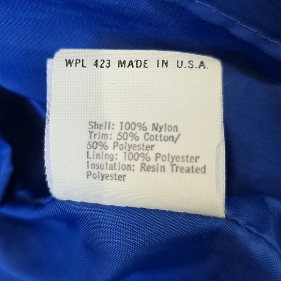 Vintage 70s 80s Levi's USA Blue Corduroy Bib Ski Suit size Medium - Picture 6 of 16